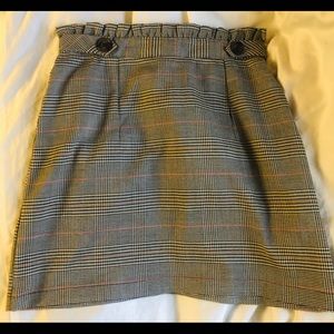 TopShop plaid mini skirt!